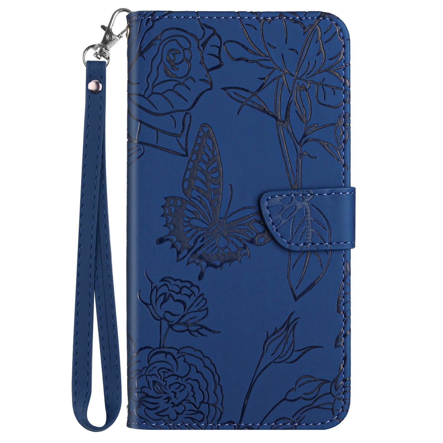 HT03 For Sony Xperia 10 VI Leather Case Butterfly Flower Wallet Phone Cover with Wrist Strap HT03 For Sony Xperia 10 VI Leather Case Butterfly Flower Wallet Phone Cover with Wrist Strap